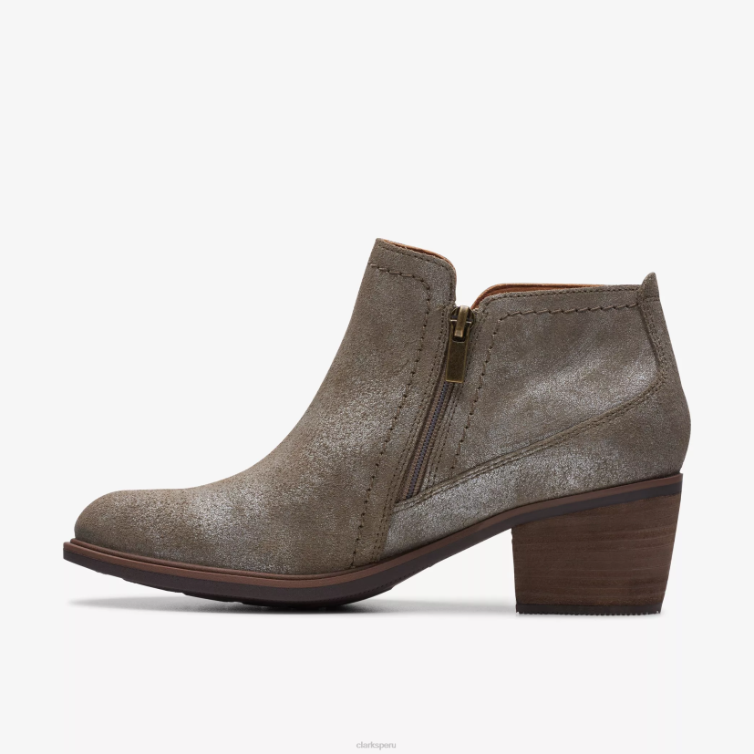 HZVP431 neva lo gris pardo metalizado Clarks