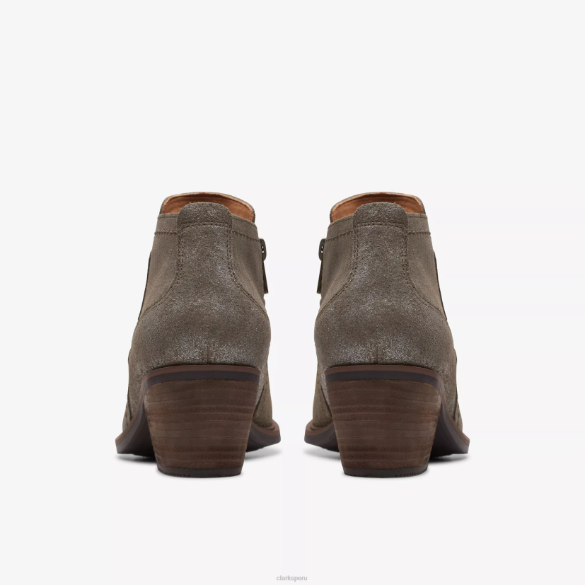 HZVP431 neva lo gris pardo metalizado Clarks