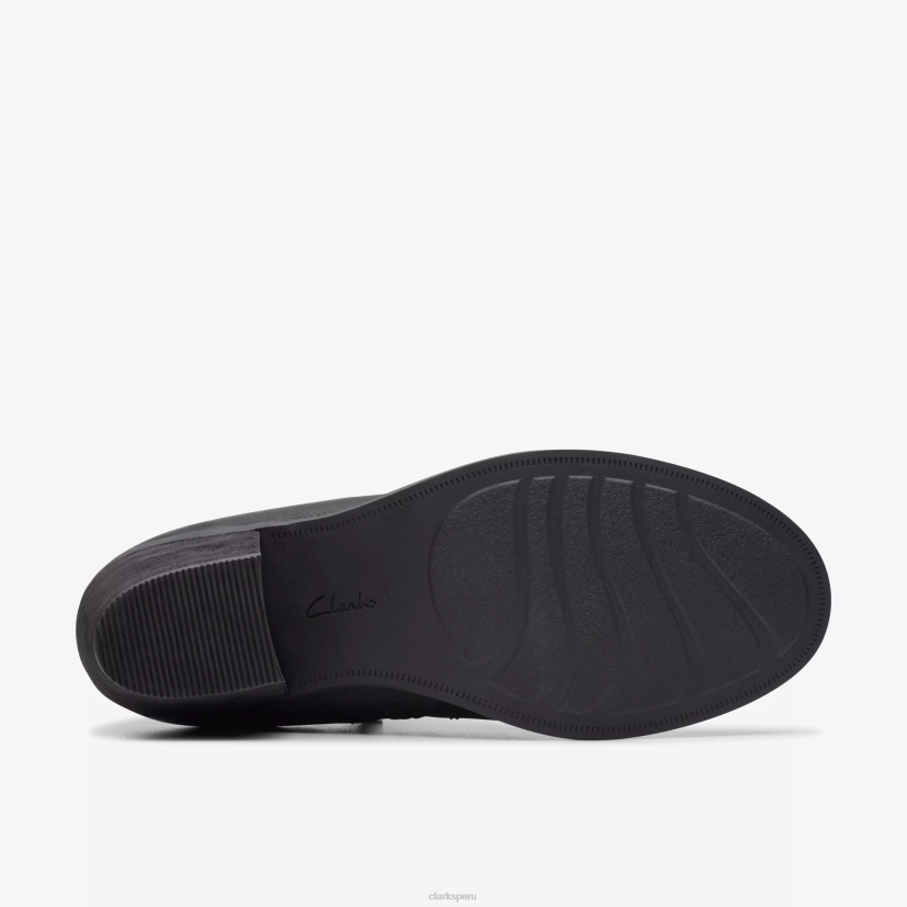 HZVP432 neva lo cuero negro Clarks