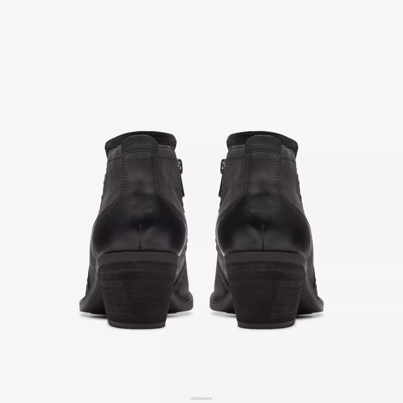HZVP432 neva lo cuero negro Clarks