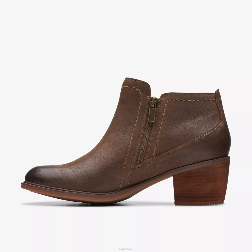 HZVP433 neva lo cuero bronceado oscuro Clarks
