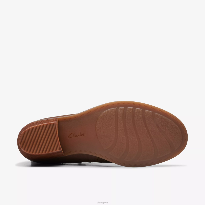 HZVP433 neva lo cuero bronceado oscuro Clarks