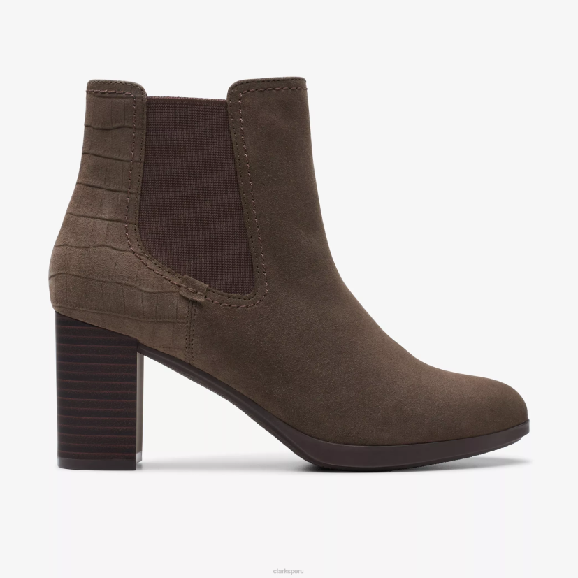 HZVP439 rosa bayla gamuza pizarra Clarks