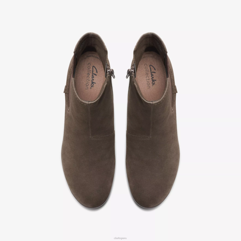 HZVP439 rosa bayla gamuza pizarra Clarks