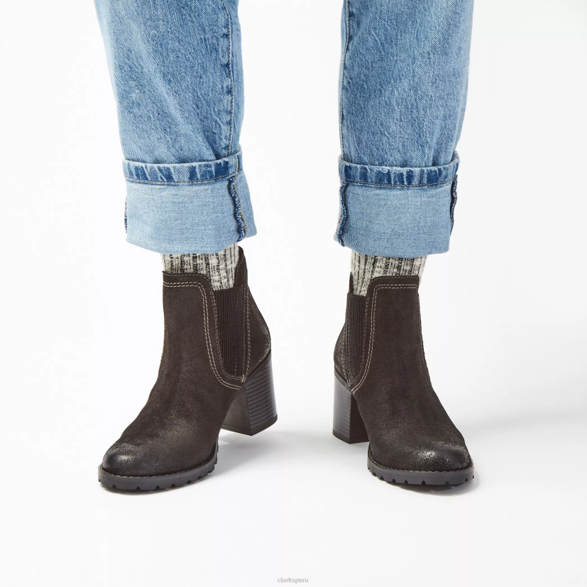 HZVP445 leda arriba ante negro Clarks