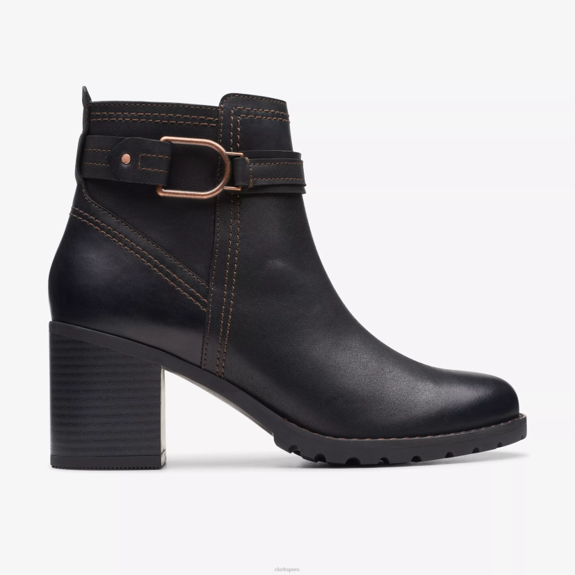 HZVP447 correa leda cuero negro Clarks