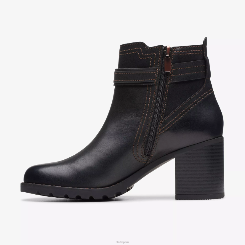 HZVP447 correa leda cuero negro Clarks