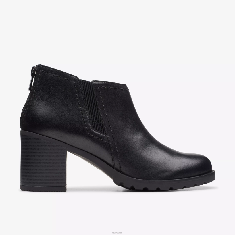 HZVP450 paso leda cuero negro Clarks