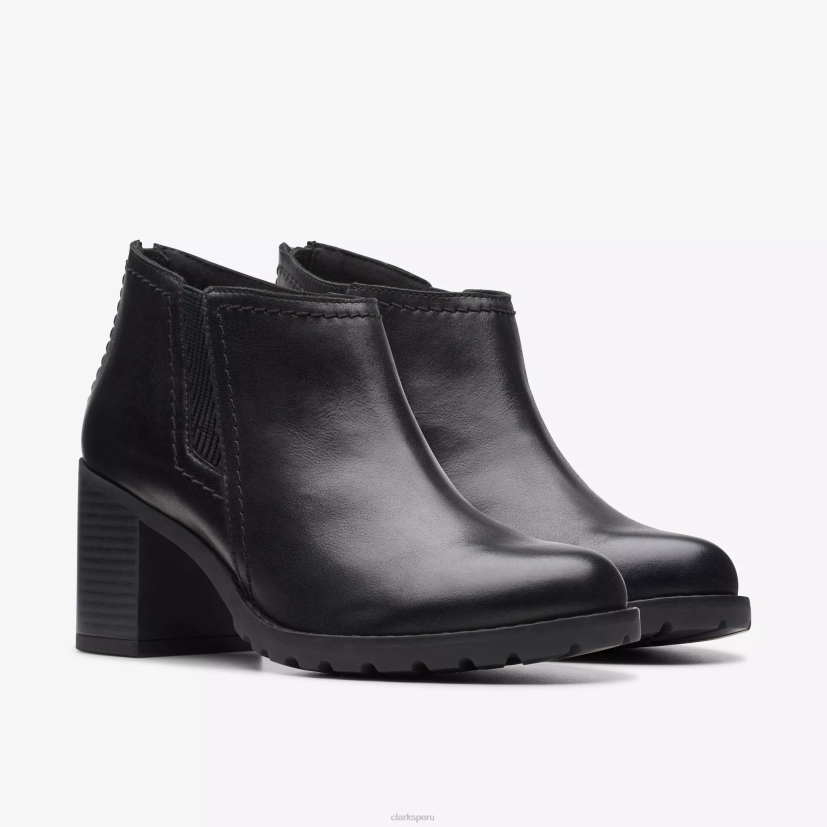 HZVP450 paso leda cuero negro Clarks