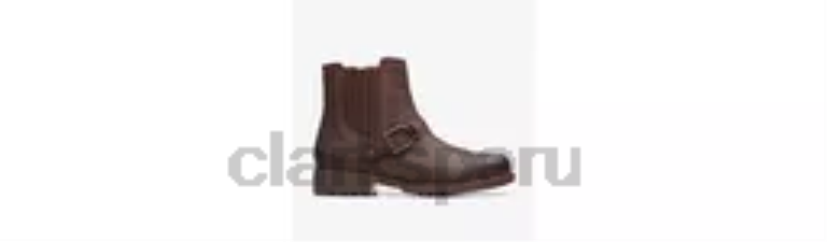 HZVP451 hebilla de aspra ante oliva oscuro Clarks