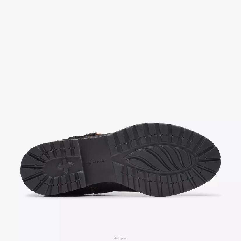 HZVP453 hebilla de aspra ante negro Clarks