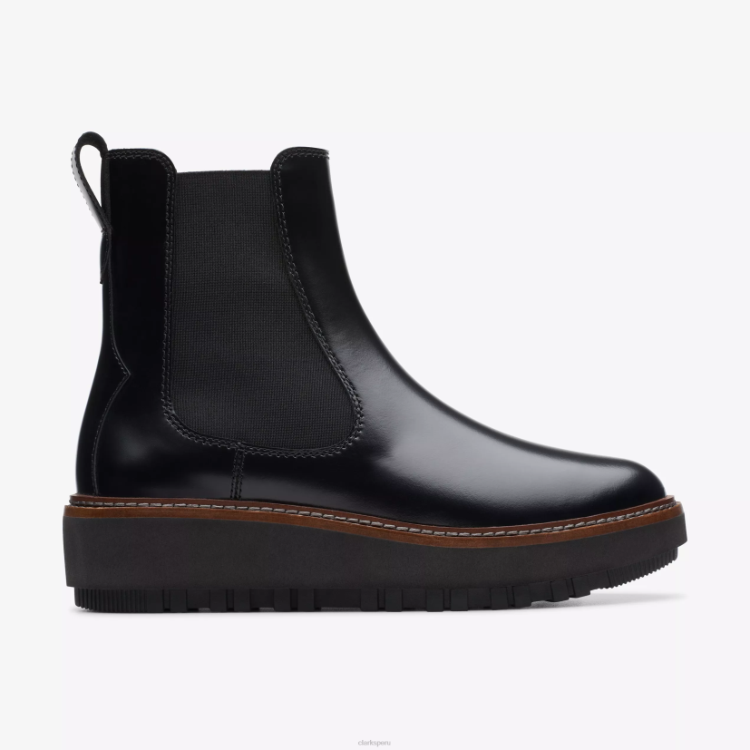 HZVP455 oriana arriba cuero negro Clarks
