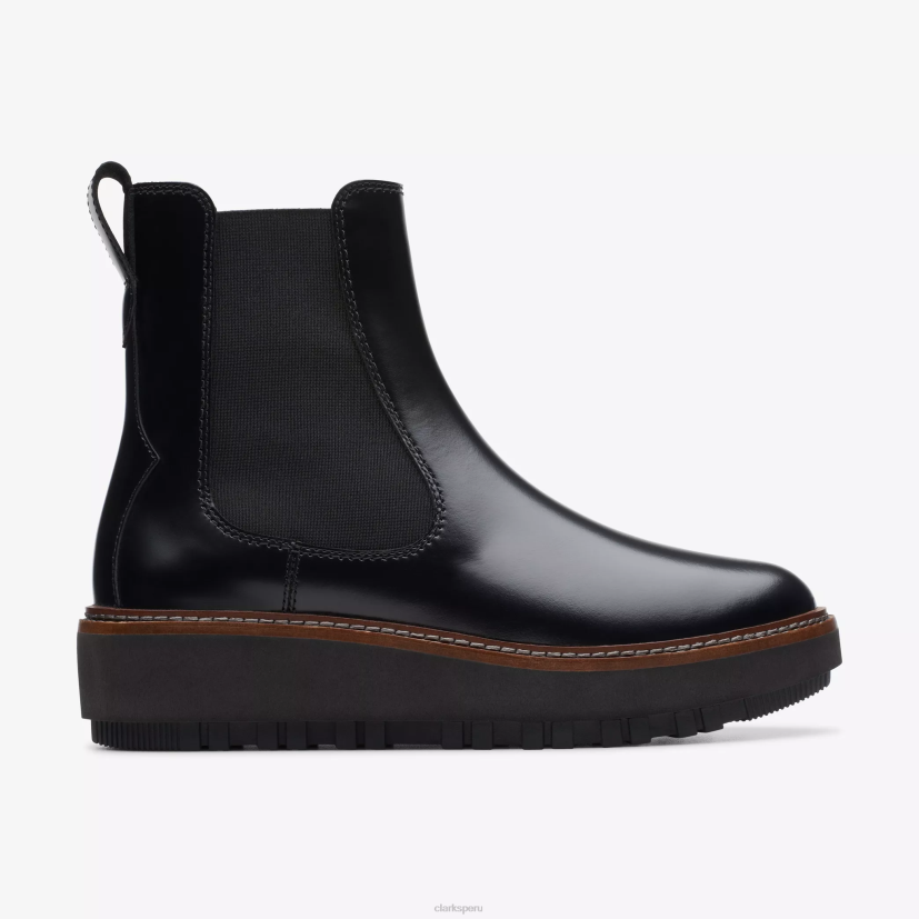 HZVP455 oriana arriba cuero negro Clarks