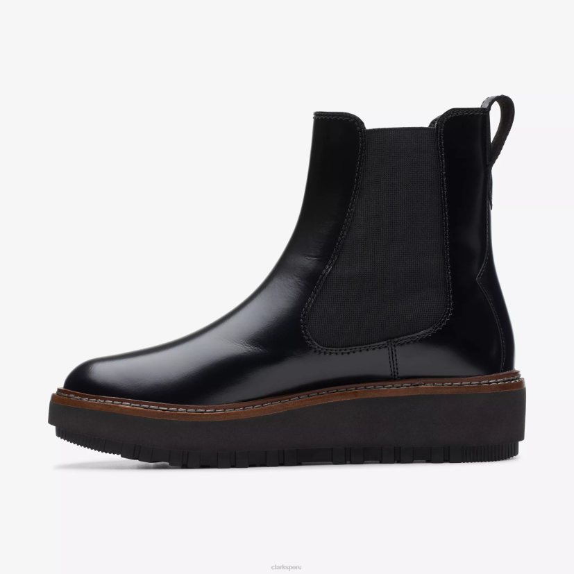 HZVP455 oriana arriba cuero negro Clarks