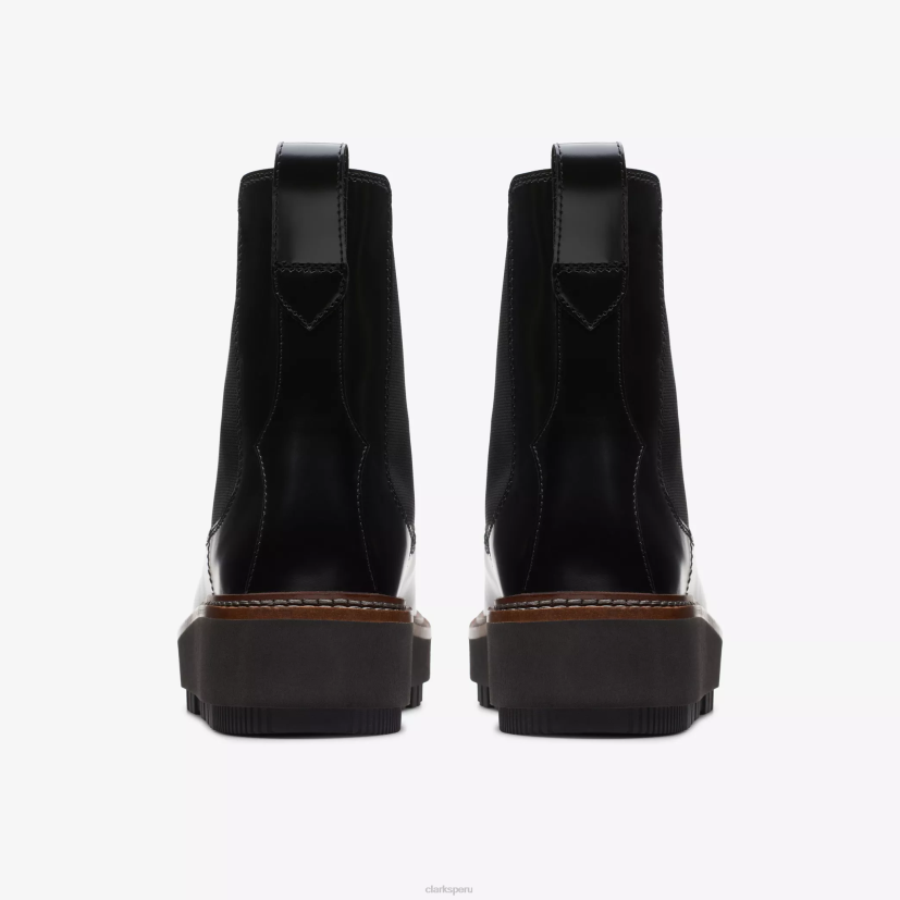HZVP455 oriana arriba cuero negro Clarks