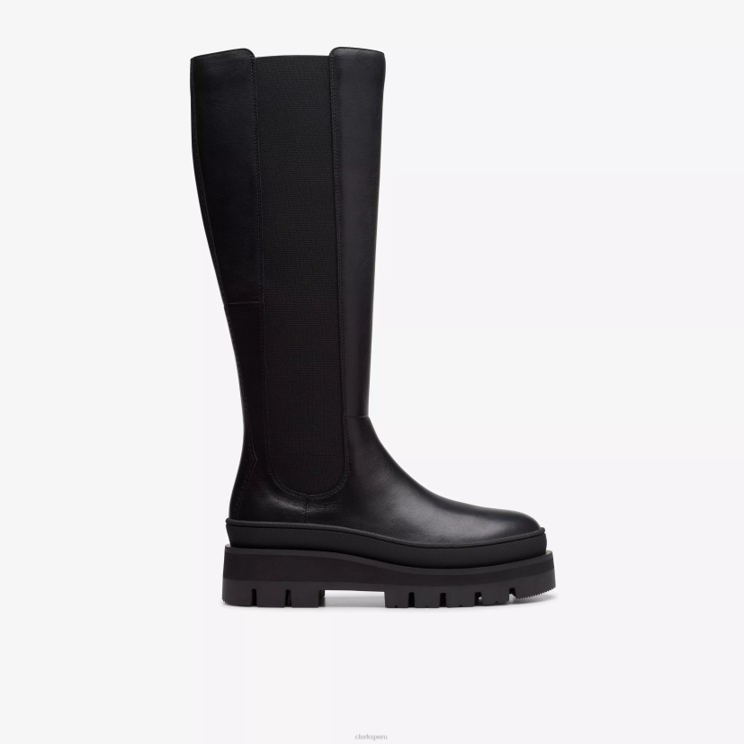 HZVP456 orianna 2 hola cuero negro Clarks
