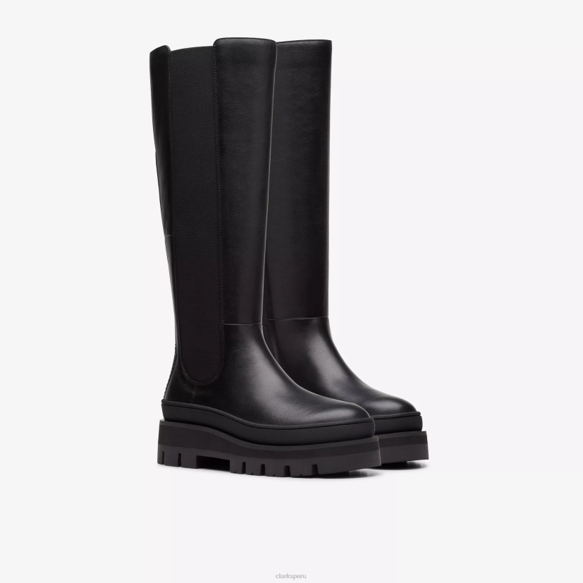 HZVP456 orianna 2 hola cuero negro Clarks