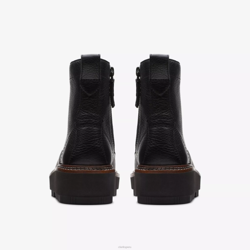 HZVP458 encaje oriana cuero negro Clarks