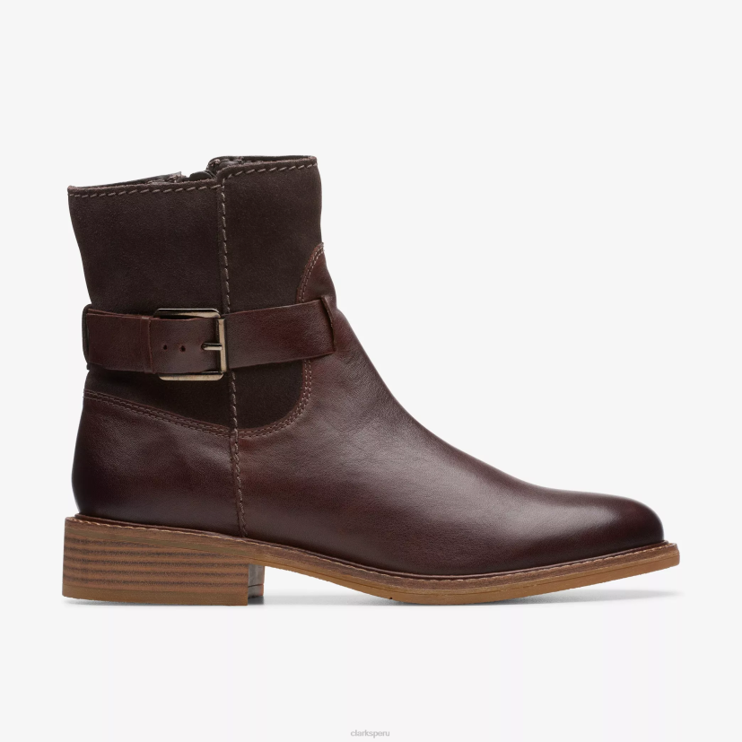 HZVP459 correa de colonia combinación marrón oscuro Clarks