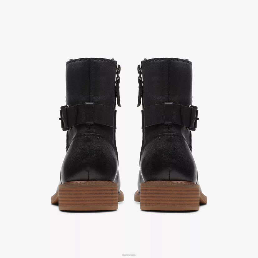 HZVP460 correa de colonia cuero negro Clarks