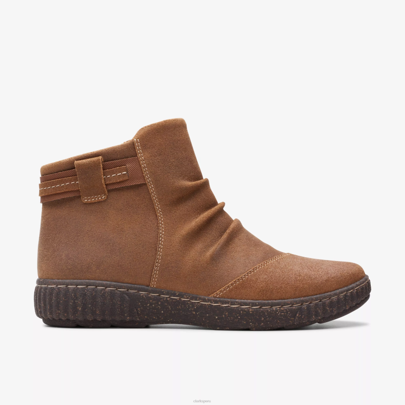 HZVP464 derbi carolina gamuza bronceada oscura Clarks