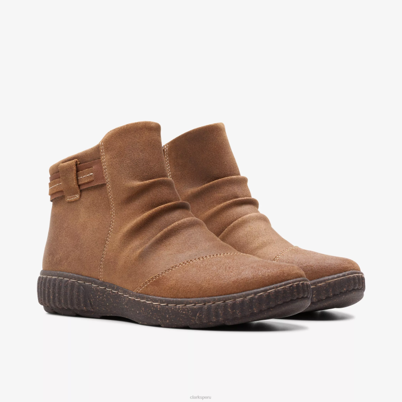 HZVP464 derbi carolina gamuza bronceada oscura Clarks