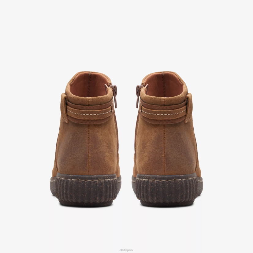 HZVP464 derbi carolina gamuza bronceada oscura Clarks
