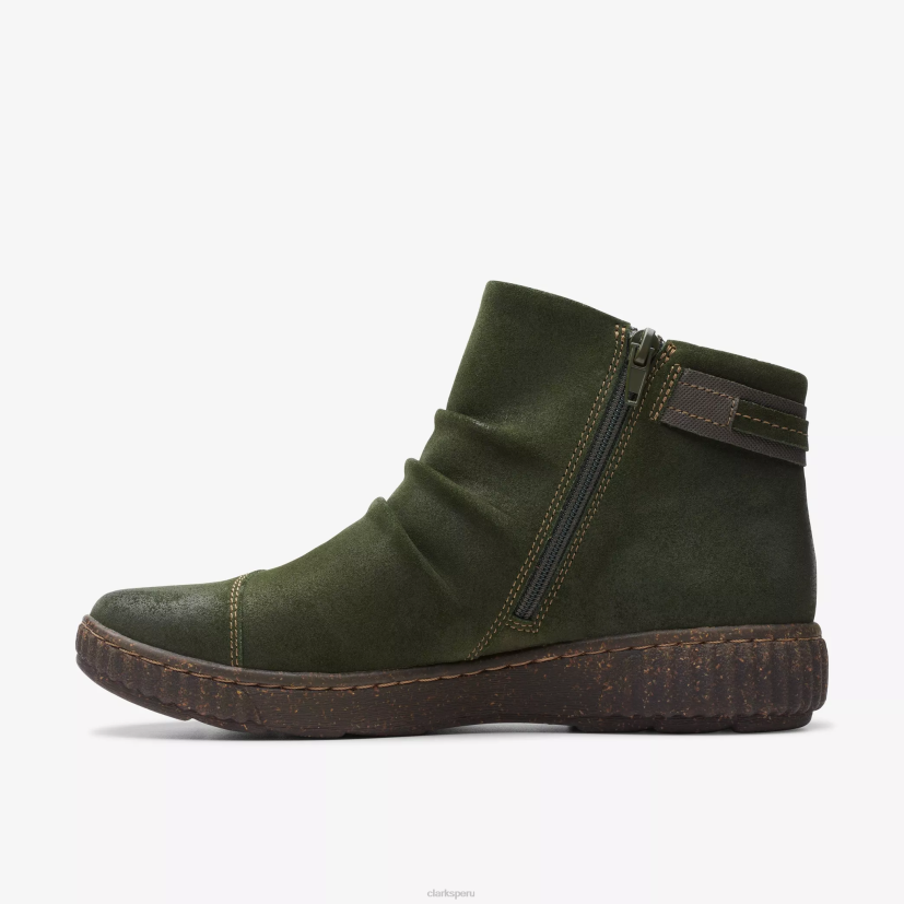 HZVP466 derbi carolina gamuza verde oscuro Clarks