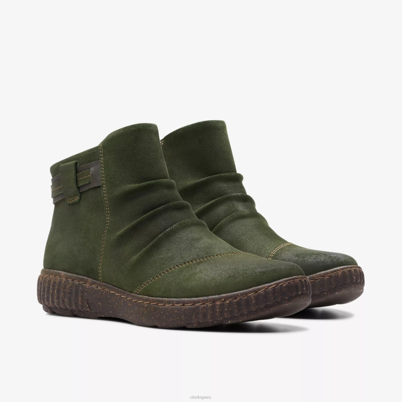 HZVP466 derbi carolina gamuza verde oscuro Clarks