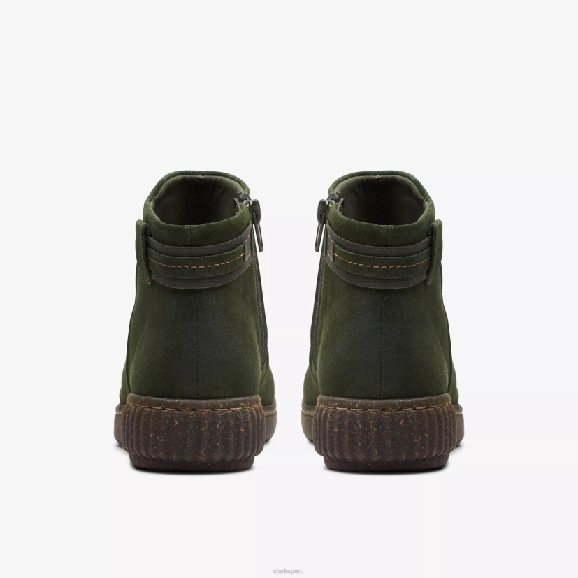HZVP466 derbi carolina gamuza verde oscuro Clarks