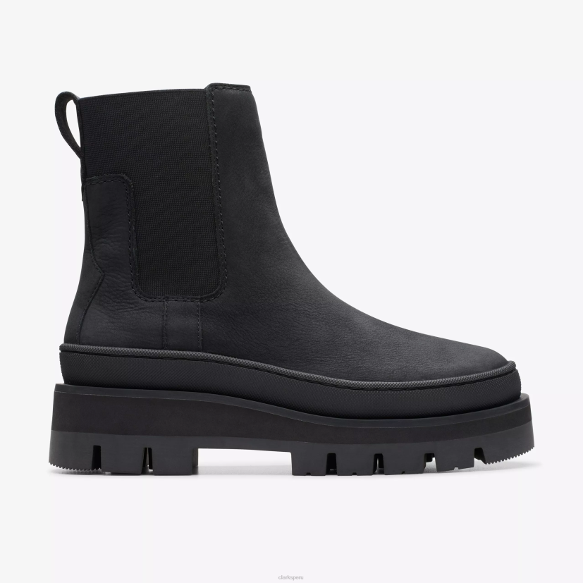 HZVP470 orianna 2 arriba nubuck negro Clarks