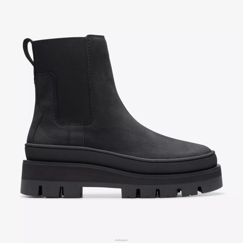 HZVP470 orianna 2 arriba nubuck negro Clarks