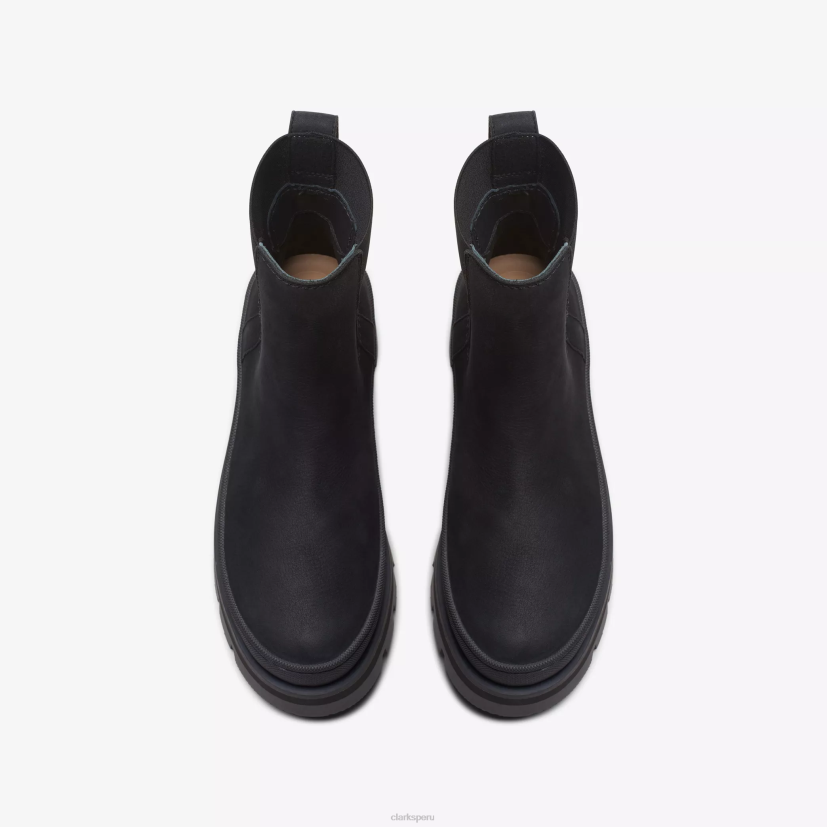 HZVP470 orianna 2 arriba nubuck negro Clarks