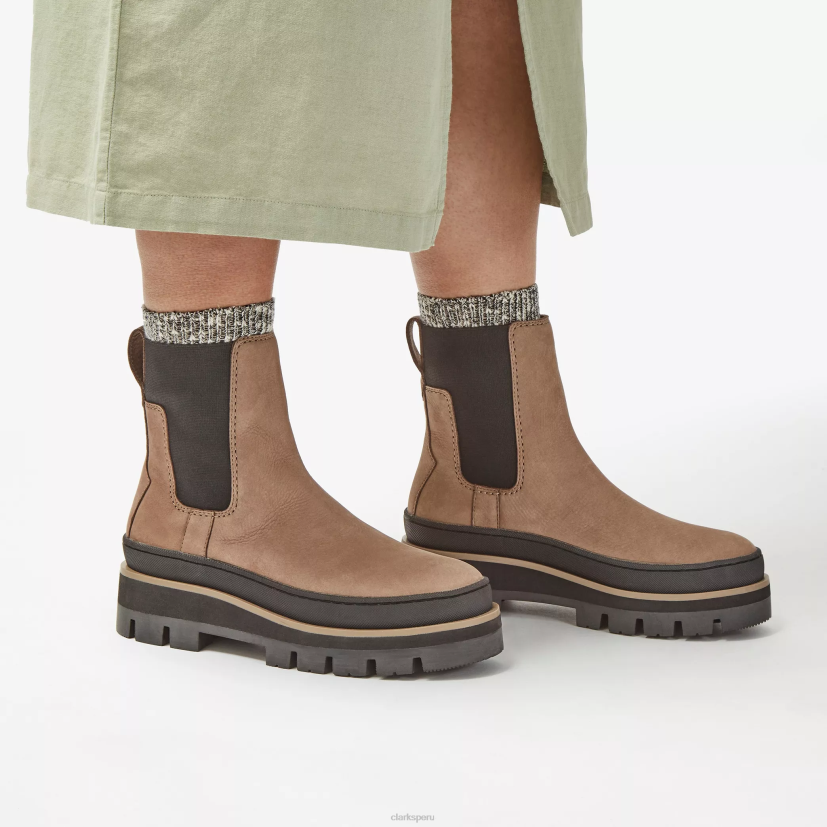 HZVP471 orianna 2 arriba nubuck guijarro Clarks