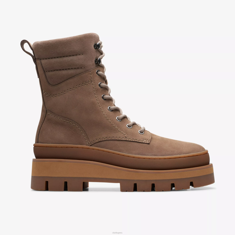 HZVP473 orianna 2 caminata nubuck guijarro Clarks