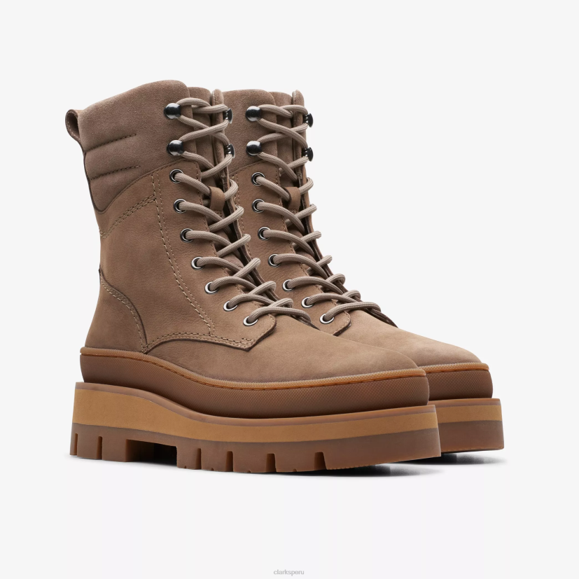 HZVP473 orianna 2 caminata nubuck guijarro Clarks