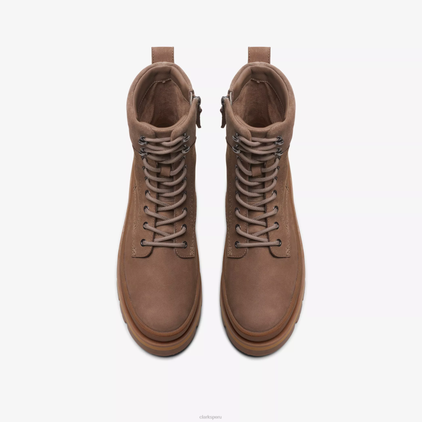 HZVP473 orianna 2 caminata nubuck guijarro Clarks