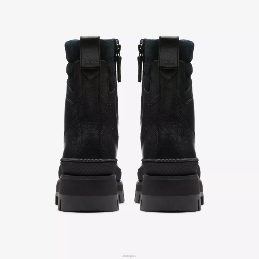 HZVP474 orianna 2 caminata cuero negro Clarks