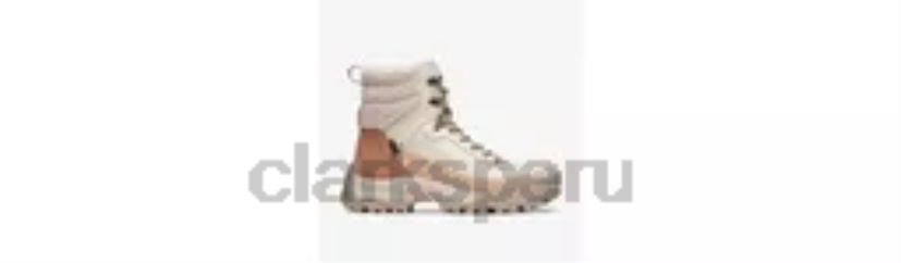 HZVP478 atl caminata superior gore-tex combinación cálida marfil Clarks
