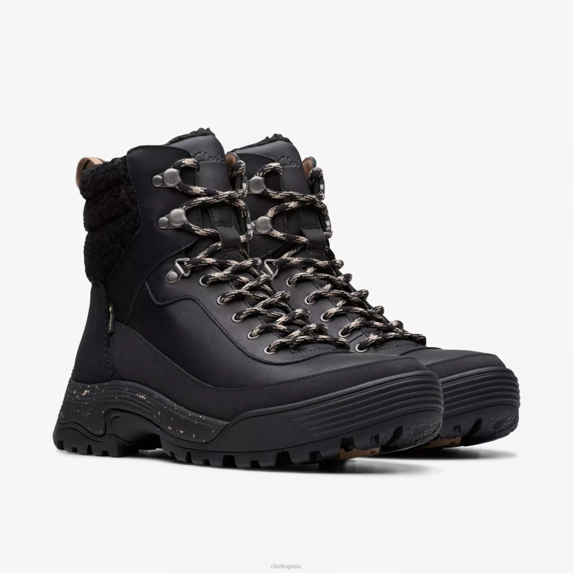 HZVP479 atl caminata superior gore-tex combinación cálida negra Clarks