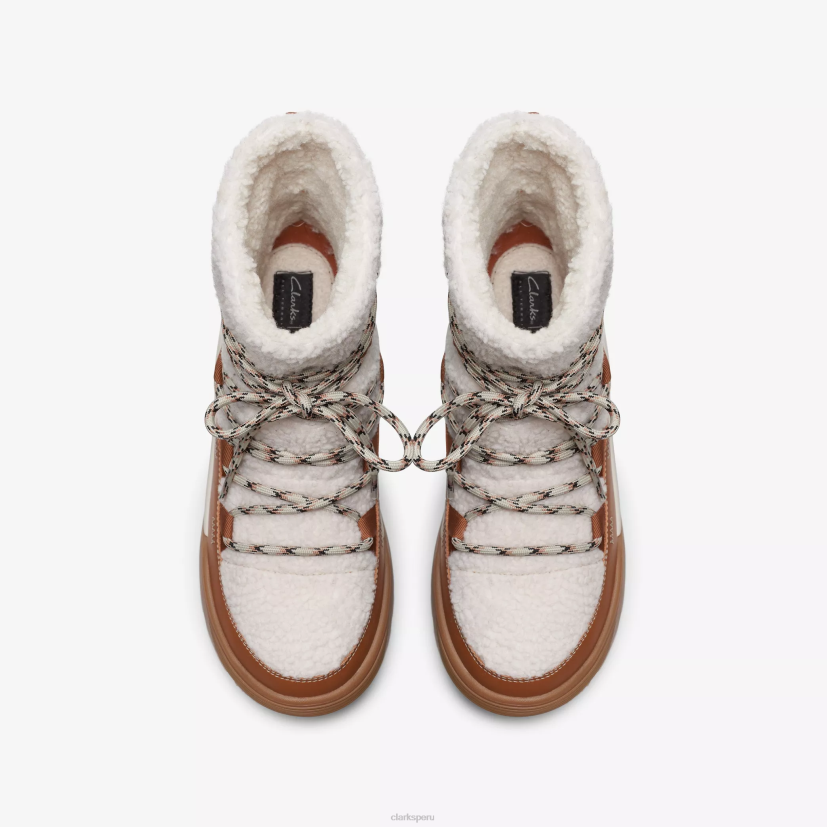 HZVP480 atl caminata impermeable combinación cálida marfil Clarks