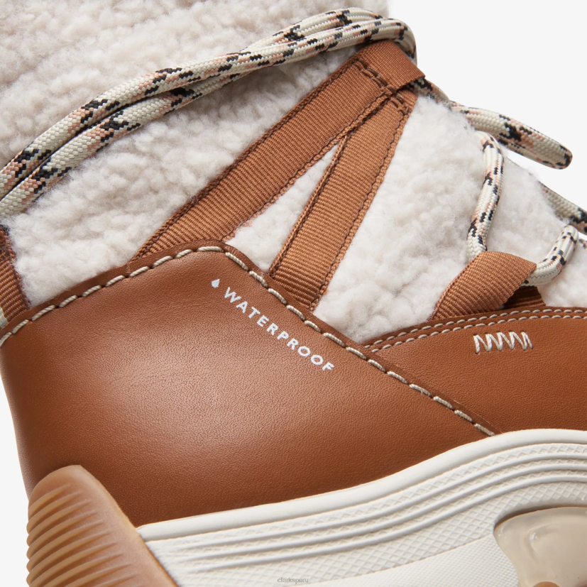 HZVP480 atl caminata impermeable combinación cálida marfil Clarks