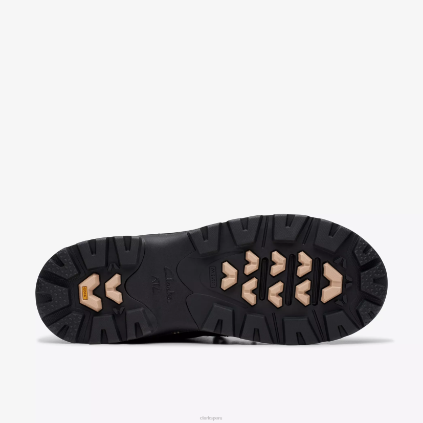 HZVP481 atl caminata impermeable combinación cálida negra Clarks