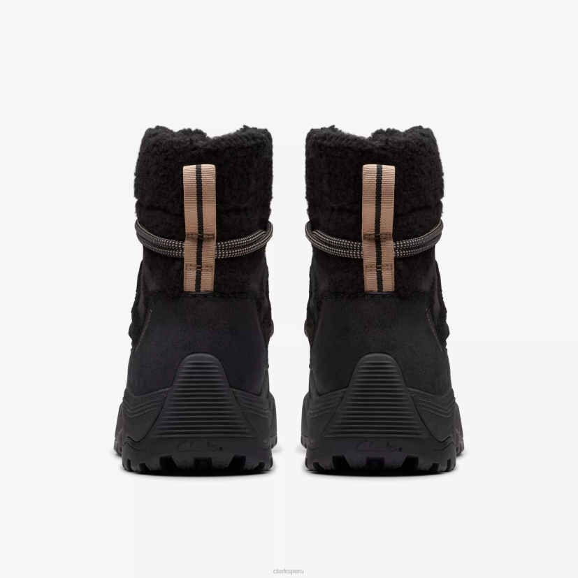 HZVP481 atl caminata impermeable combinación cálida negra Clarks