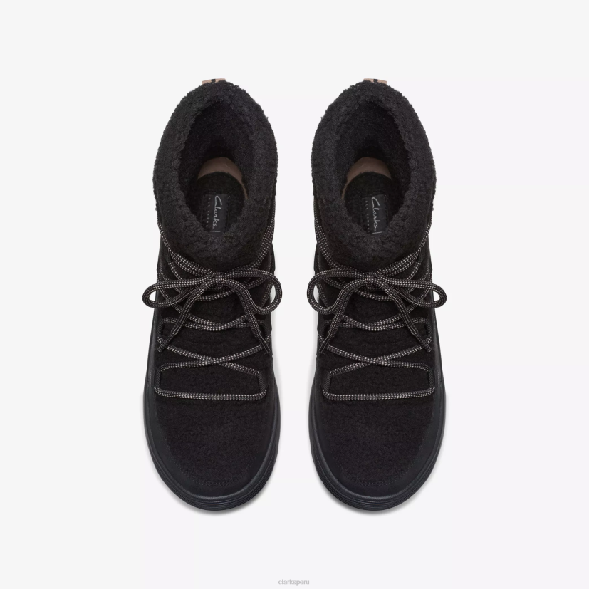 HZVP481 atl caminata impermeable combinación cálida negra Clarks