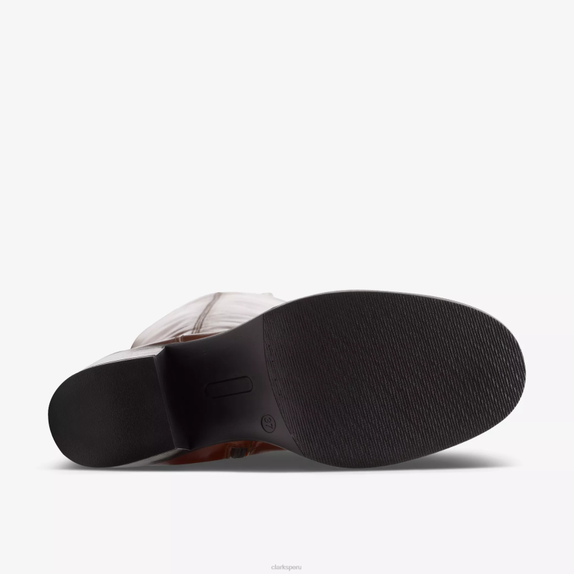 HZVP484 válvulastino hola cuero bronceado oscuro Clarks
