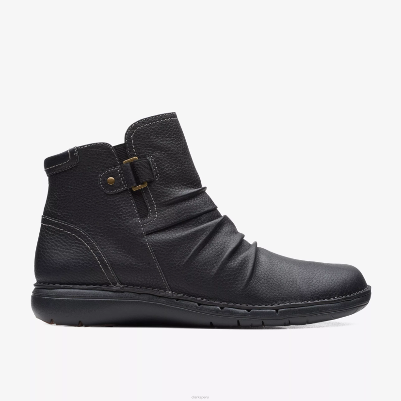 HZVP488 parte superior sin bucle cuero negro Clarks