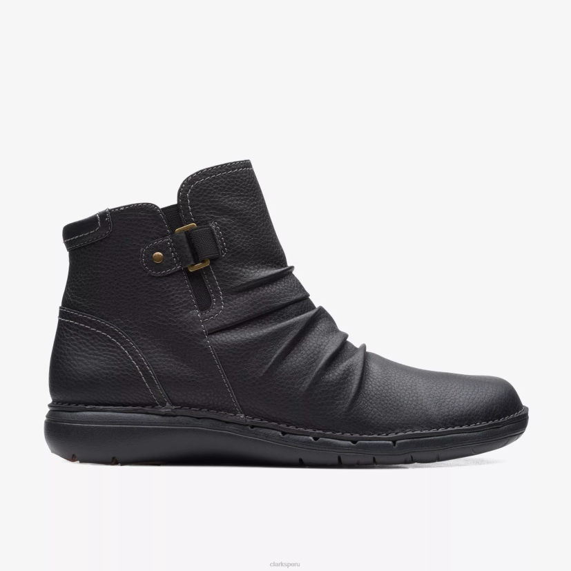 HZVP488 parte superior sin bucle cuero negro Clarks