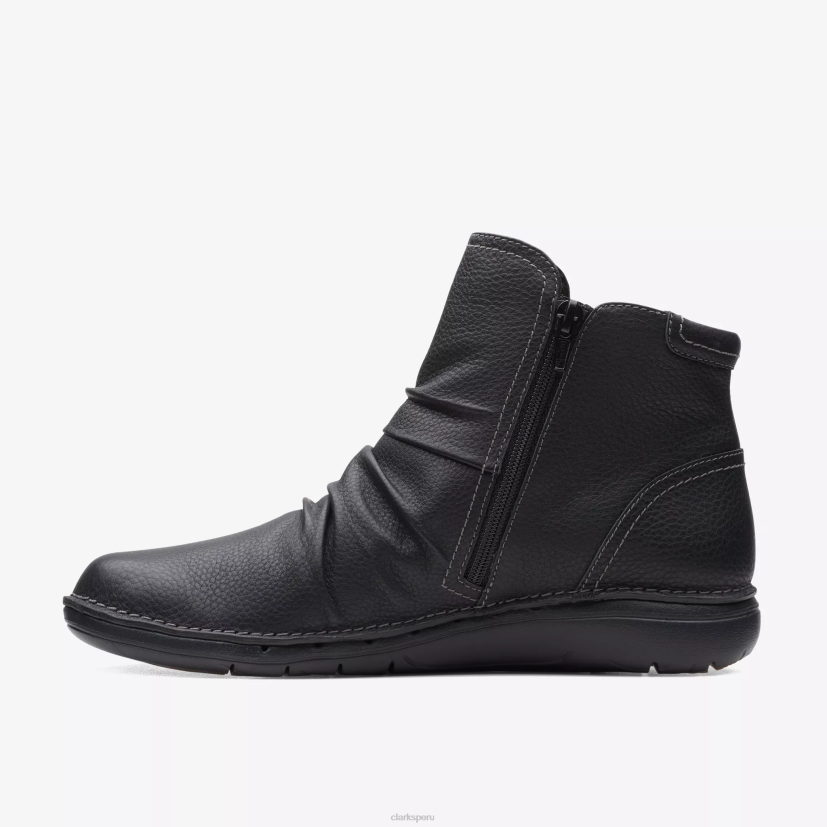 HZVP488 parte superior sin bucle cuero negro Clarks