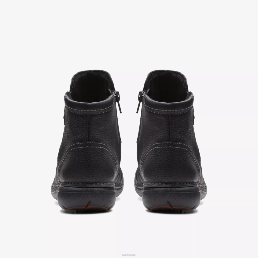 HZVP488 parte superior sin bucle cuero negro Clarks